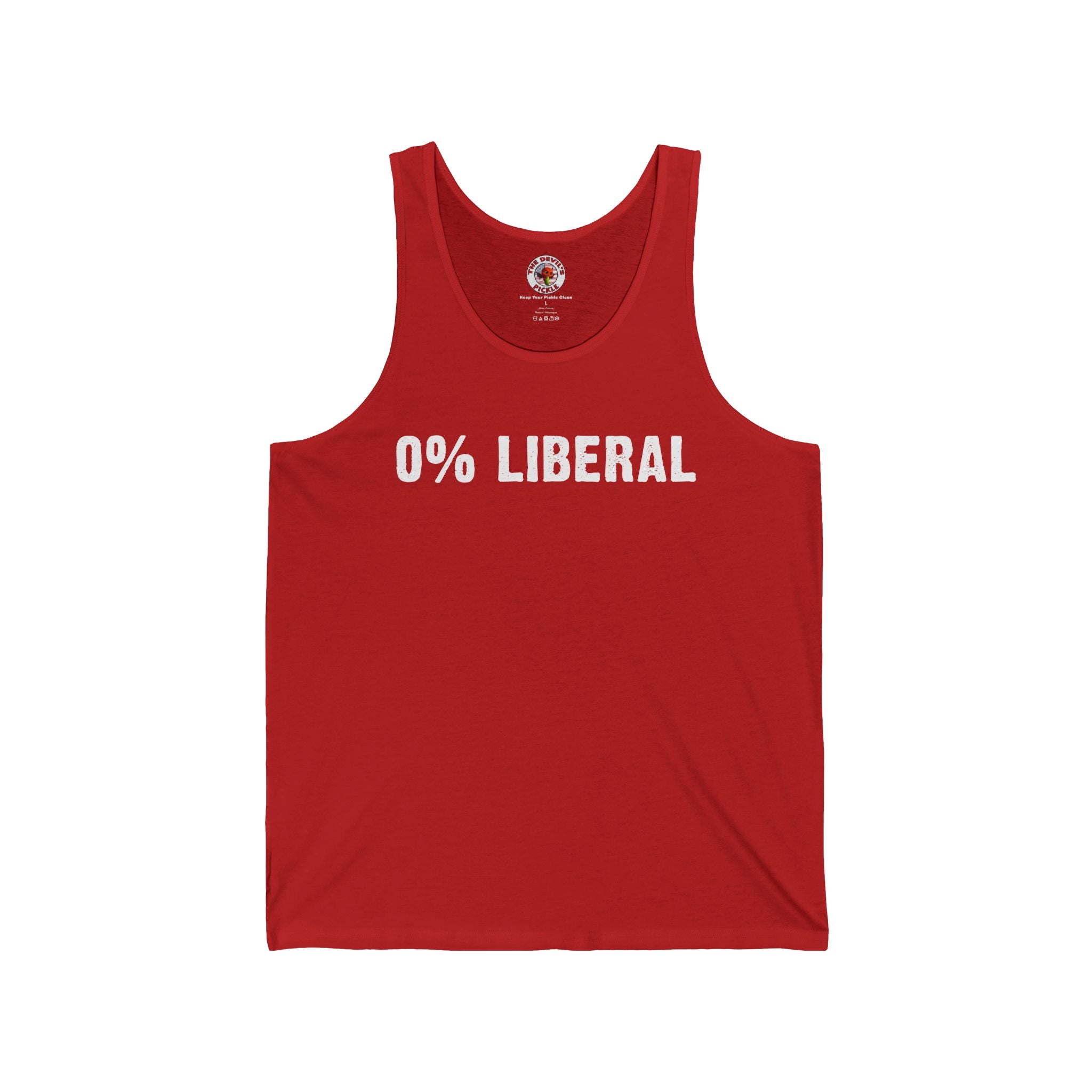 0% Liberal Tank Top