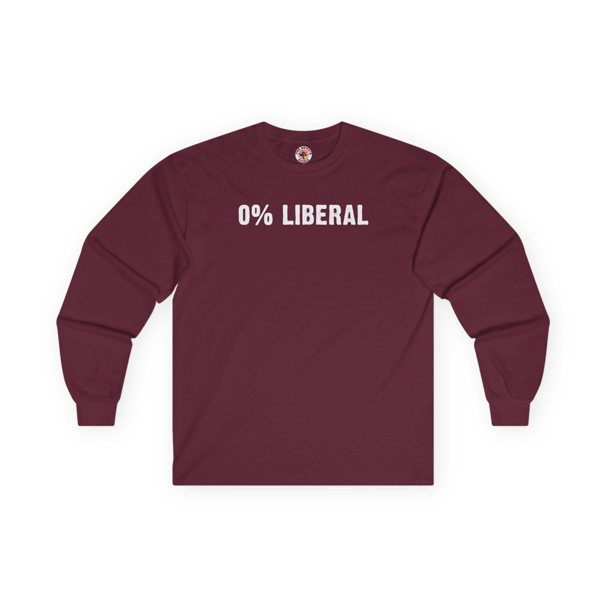 0% Liberal Long Sleeve Tee