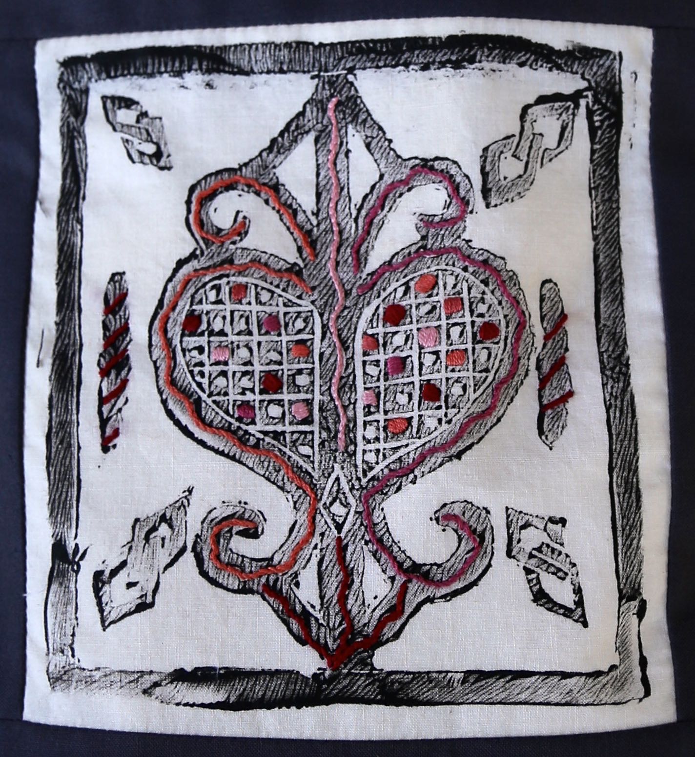 'Erzulie' Heart Cross-Shoulder Bag